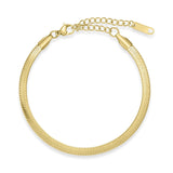 Cora platt ormarmband 4mm