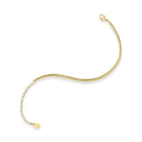 Holly flat armor fasetterat armband 3mm