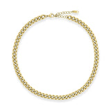 Scarlett rustning fasetterat halsband 7 mm