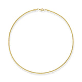 Annalee halsband med ormskinn 4mm
