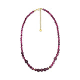 Gail-halsband med rubinkvarts