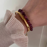 Gigi-armband med rubinkvarts