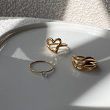 Gia lux-ring med 1 zirkonia