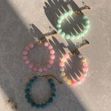 Mila armband med akvamarinkristall
