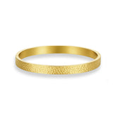 Lolly-armband med rustik hamrad look