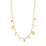 Audrey essence halsband med ädelstenar
