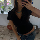 Ellie-halsband med akvamarinkristall