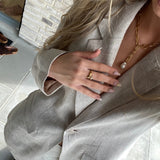 Sienna-halsband med sötvattenspärlhänge