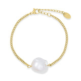 Sienna-armband med sötvattenspärla