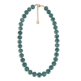 Ellie-halsband med akvamarinkristall