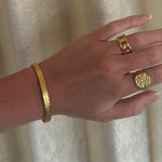 Caitlyn panser facet ring