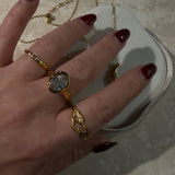 Sofie signetring med zirkonia