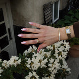 Tilly-ring med zirkonia