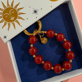 Mila Armband med Rosa Sten
