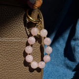 Mila Armband med Rosa Sten