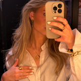 Asterhalsband med stor blomma