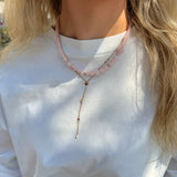 Gail Halsband med Rubinkvarts
