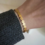 Lia armring med rustik look