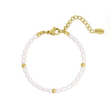 Abigail essence armband med sötvattenspärlor