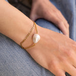 Sienna armbånd med ferskvandperle