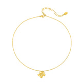 Asterhalsband med stor blomma