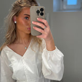 Asterhalsband med stor blomma