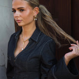 Sienna-halsband med sötvattenspärlhänge
