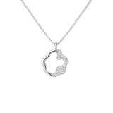 Asterhalsband med stor blomma