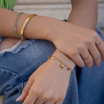 Audrey  essence armbånd med ædelstene