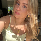 Scarlett grovt halsband med kärleksrep