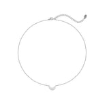 Gaia halsband med glänsande måne