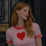 Titaniahalsband med hamrat månhänge