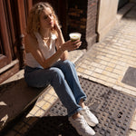 Chandra halskæde med ferskvandsperler