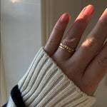 Larissa rustik smal ring