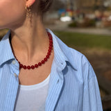 Ellie tigeröga halsband