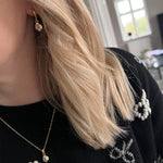 Ava  prime øreringe med zirkonia