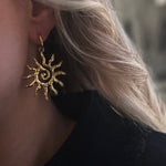 Daisy sunrise øreringe