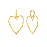 Scarlett grova kärleksörhängen